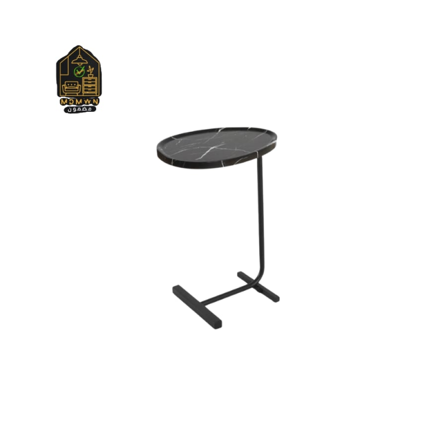 Black side table