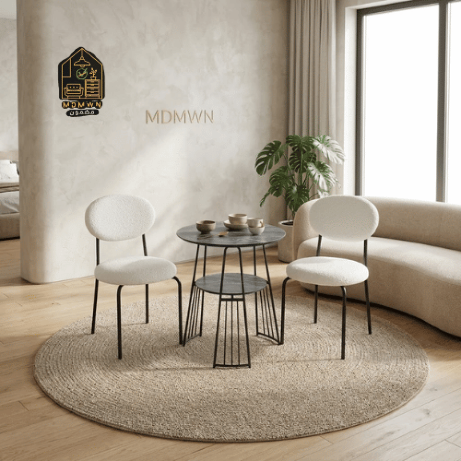 طقم طاولة دورين رخامي