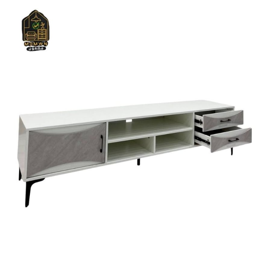 Wooden plasma table with elegant design in multiple colors
