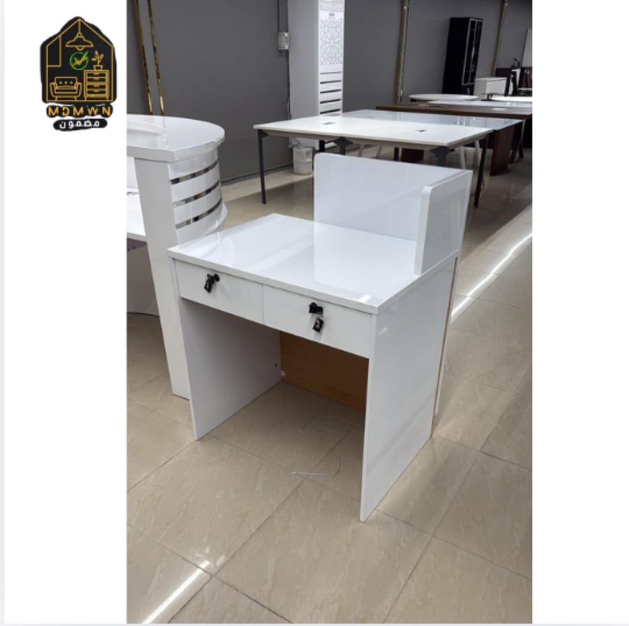 كاونتر استقبال صغير بتصميم عصري 80سم