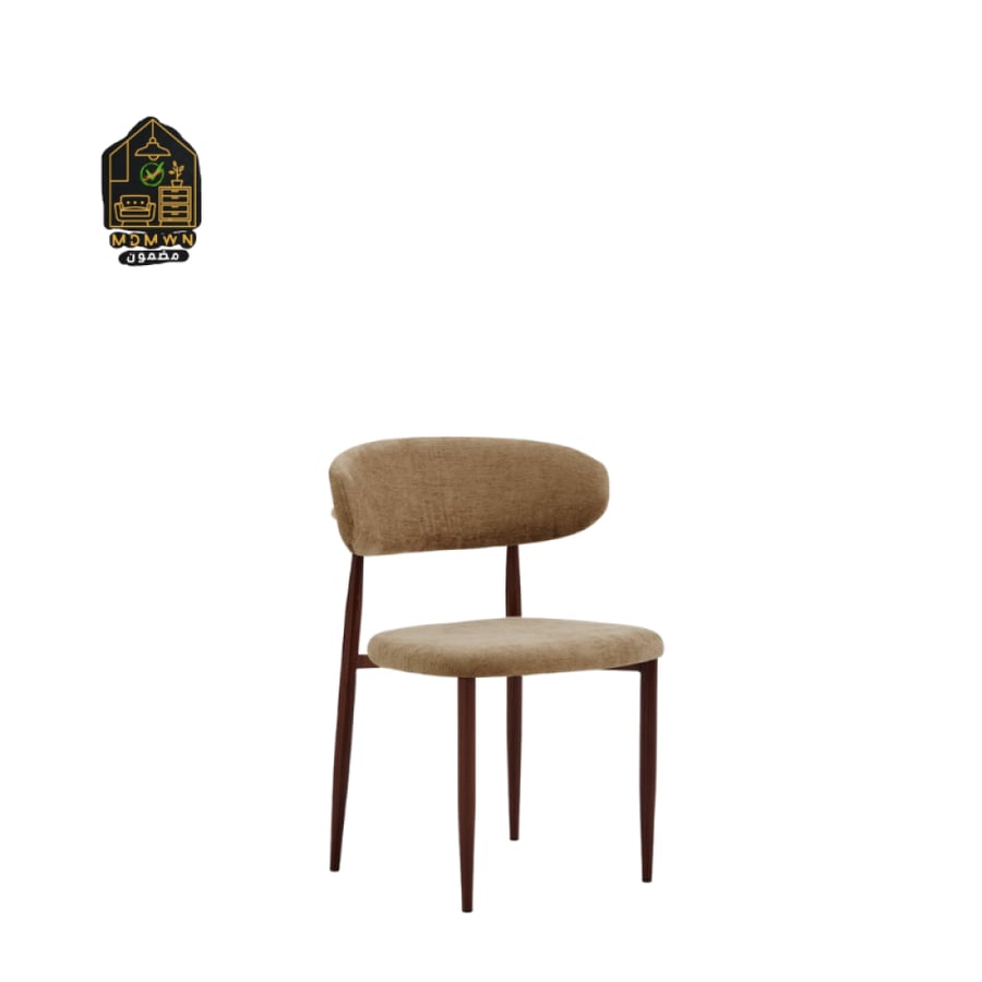 Modern single fabric chair, multiple colors