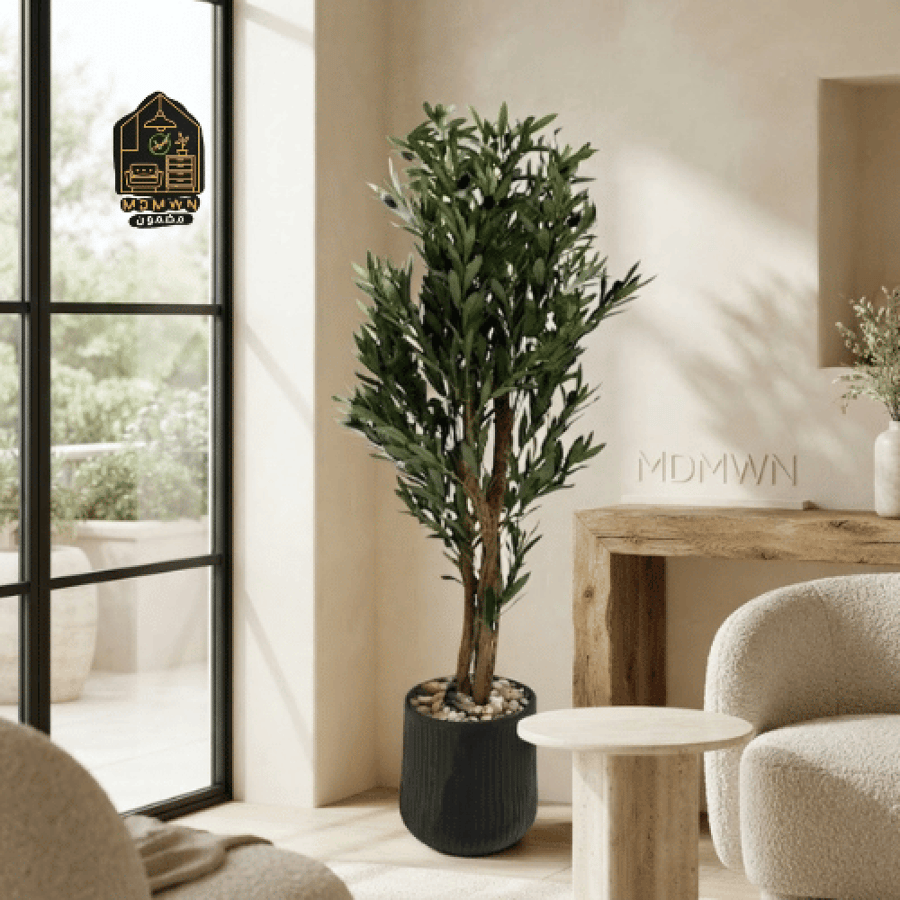 شجرة زيتون صناعية بتصميم عصري