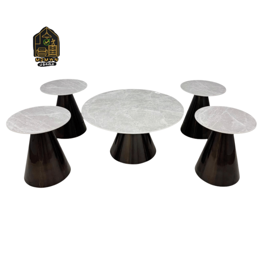 4+1 Ceramic Sofa Table Set