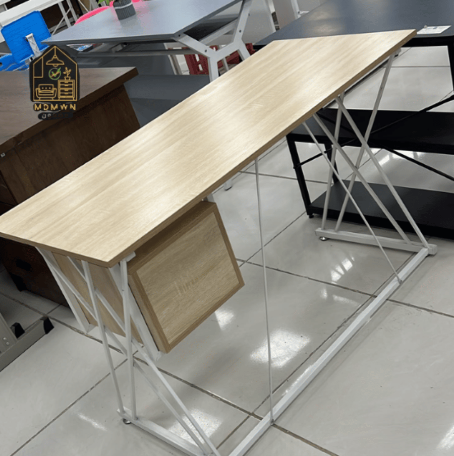 Elegant desk in multiple colors, 120 cm