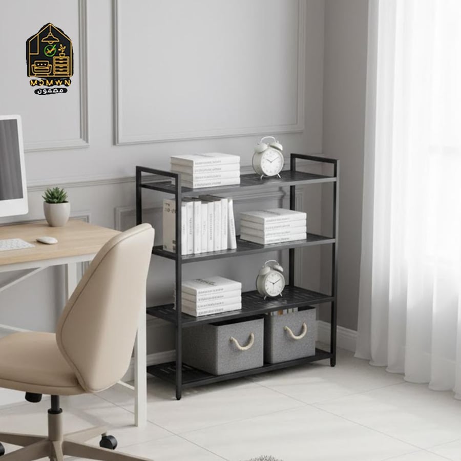 4-tier storage shelves