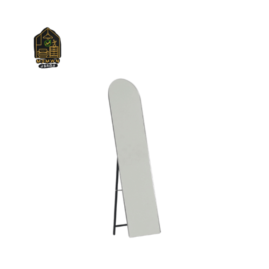 160cm Arch Floor Mirror Black