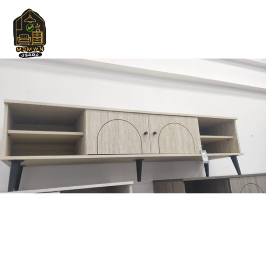 طاولة تلفاز تصميم عصري بلمسة جمالية فريدة