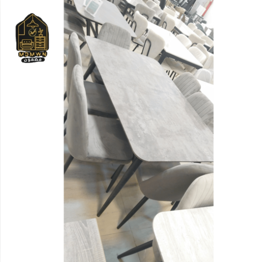 طاولة طعام بساطة راقية مقاسات والوان