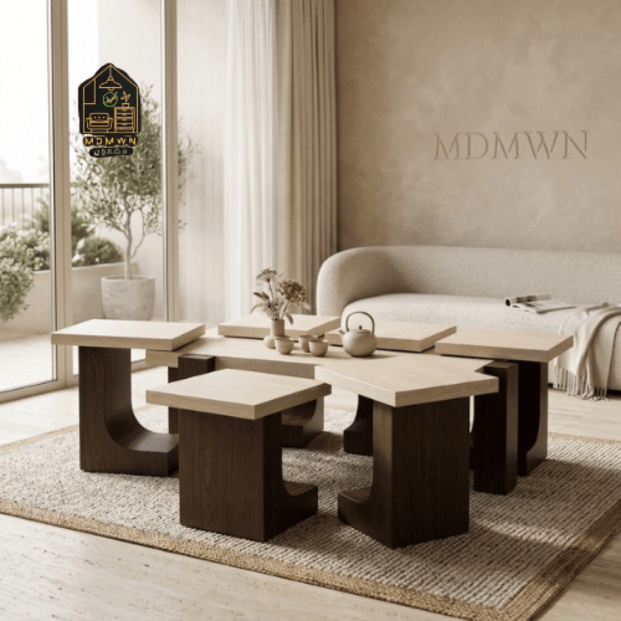طقم طاولة قهوة مودرن