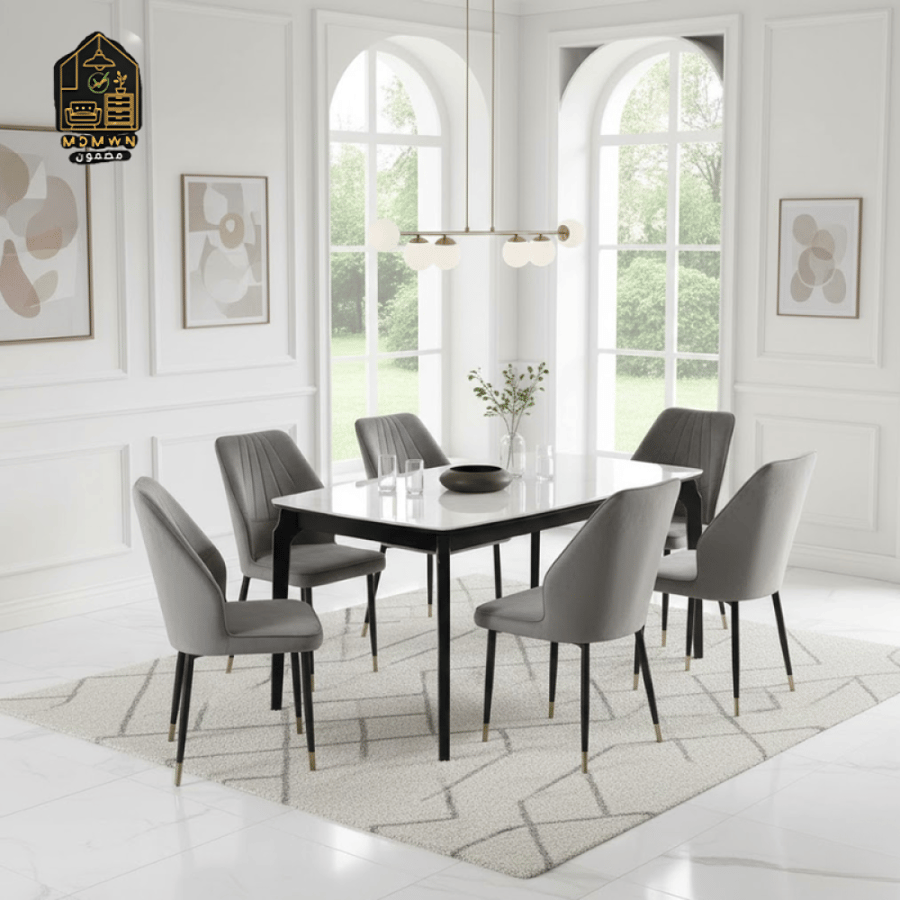 Luxury dining table measuring 160 cm