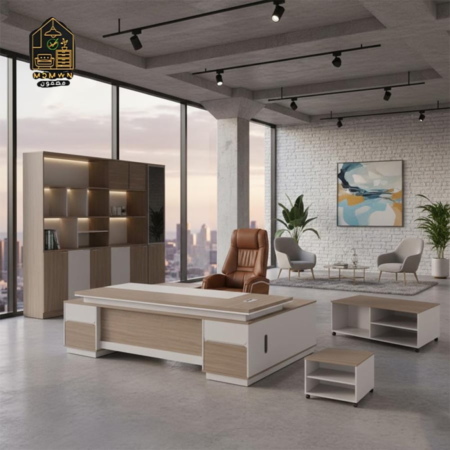 Luxury desk set, 240 cm