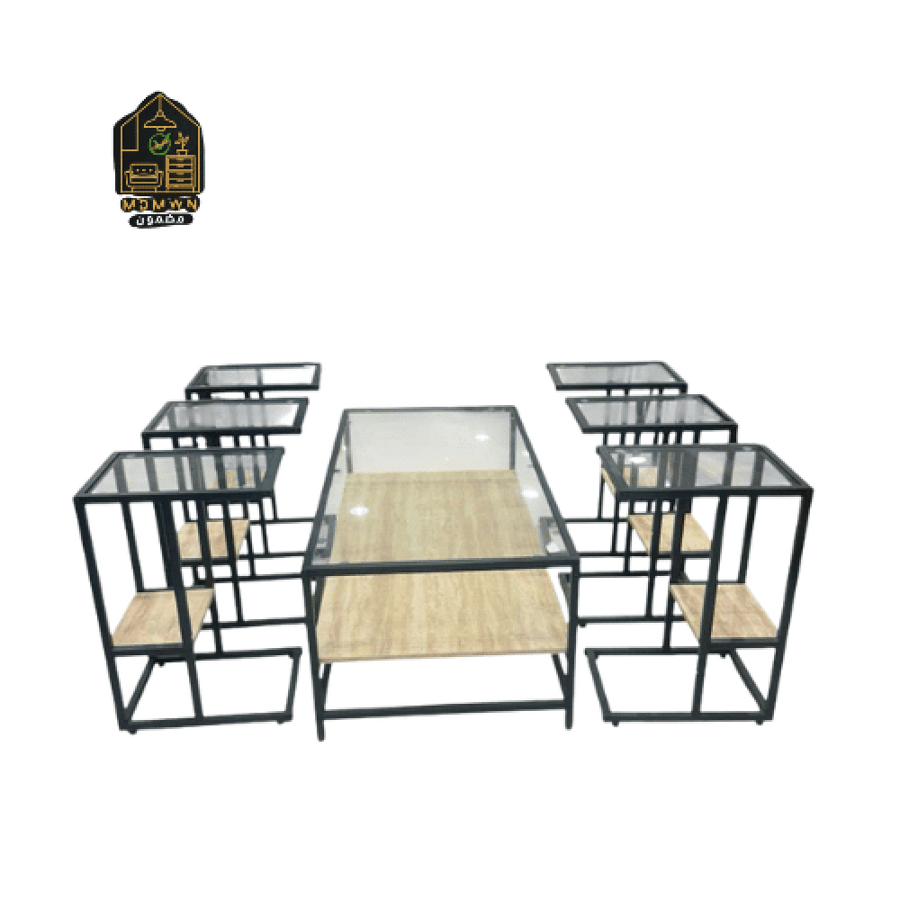 7-piece sofa table set, multiple colors