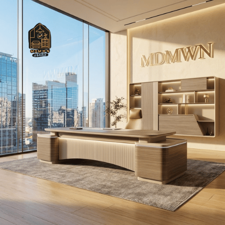 طقم مكتب تنفيذي بتصميم مودرن