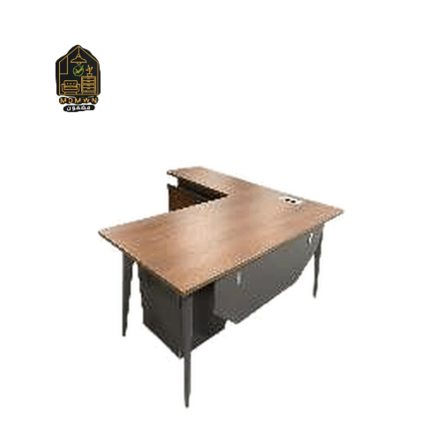 مكتب تصميم L عصري 160 سم