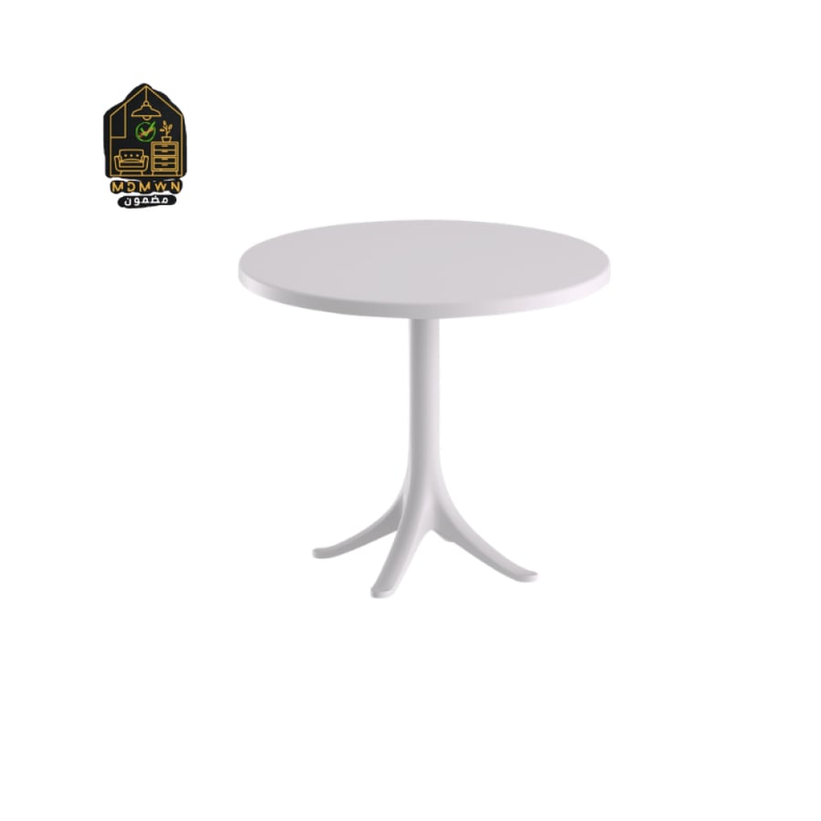 70cm round plastic table