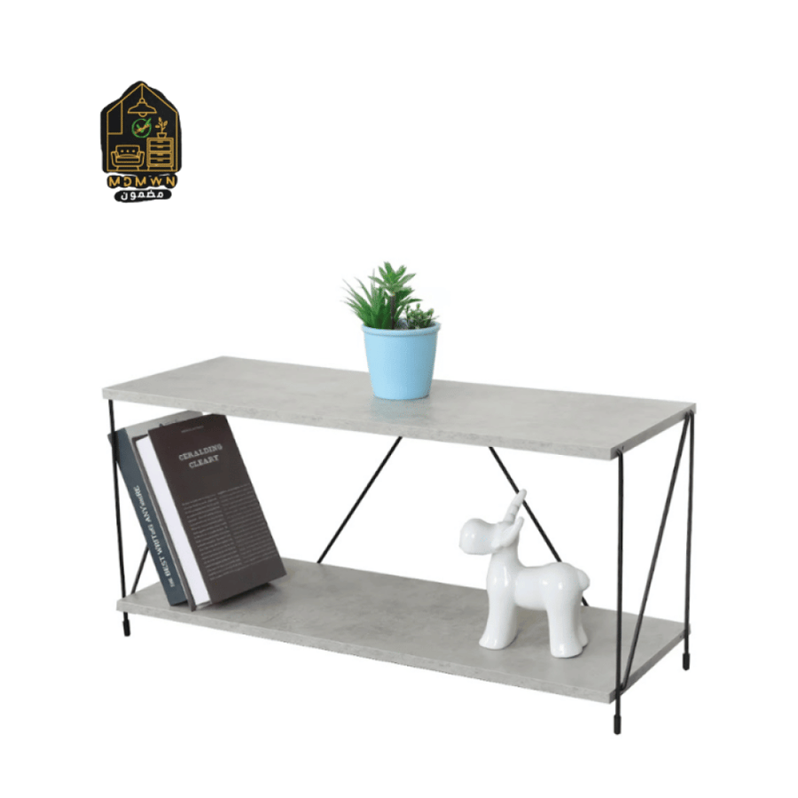 Stylishly designed shelving unit in various colors
