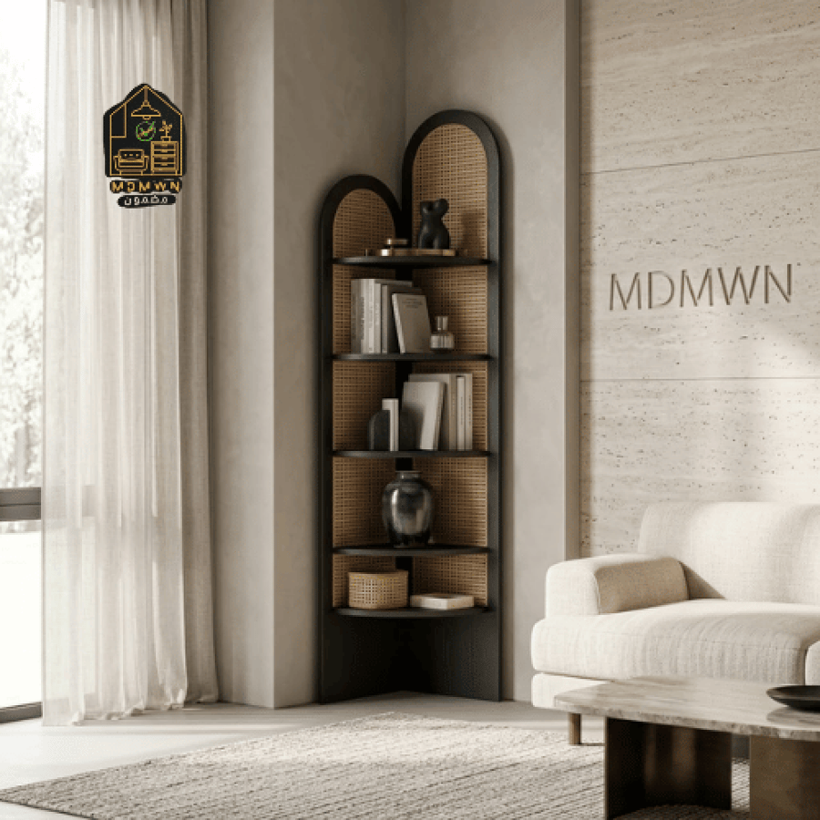 Modern corner shelf
