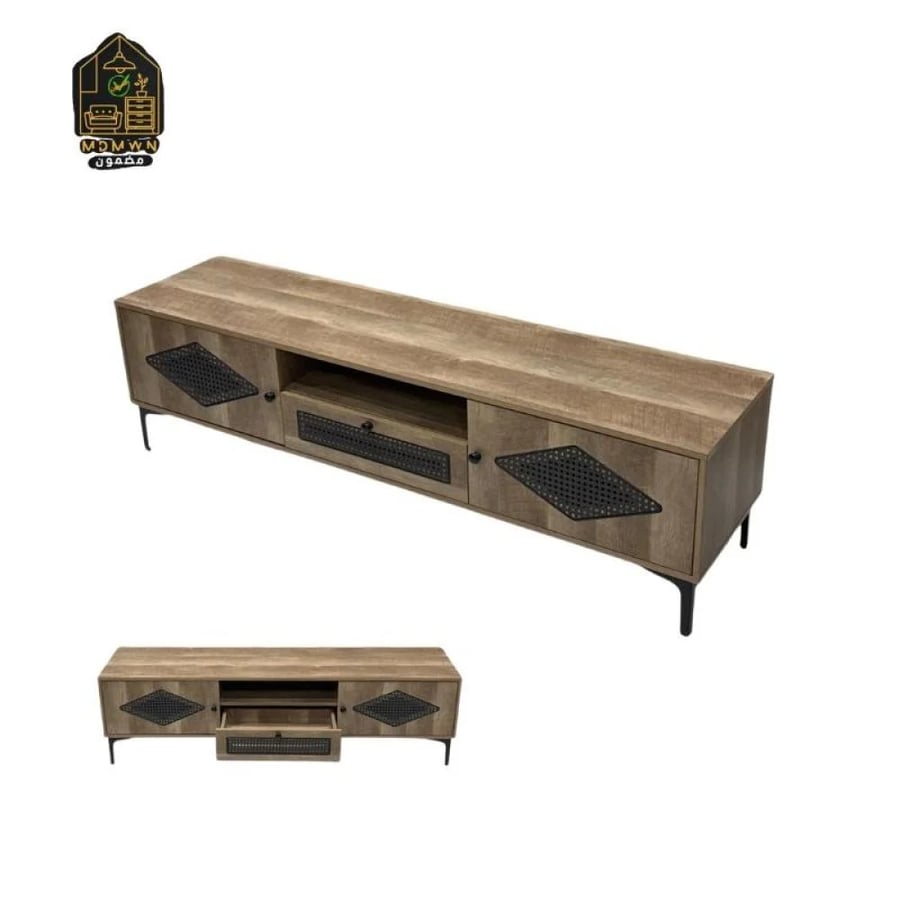 160cm wooden plasma table with elegant design in multiple colors