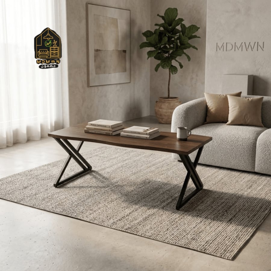 طاولة وسط مودرن لونين