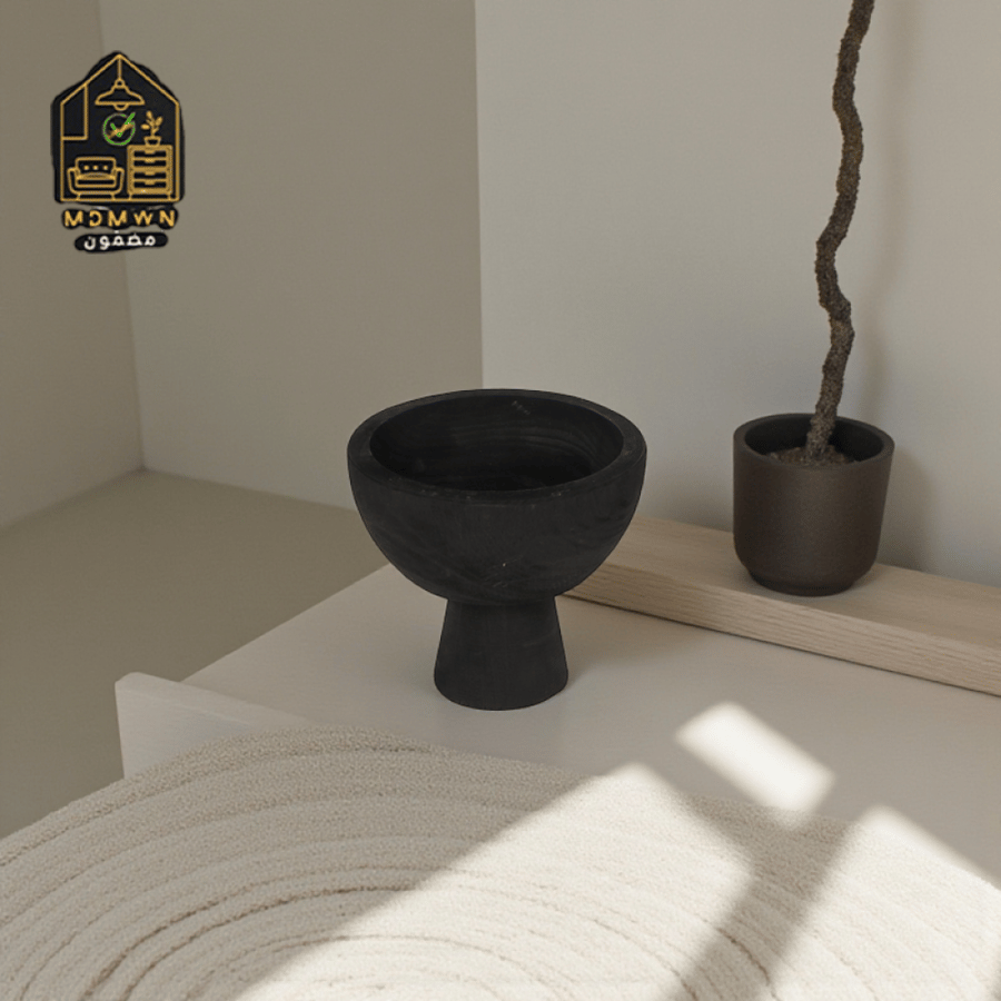 وعاء زينة بطابع طبيعي