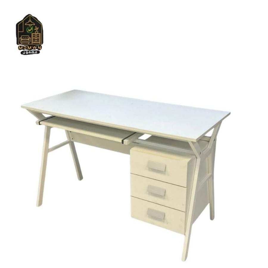 Elegant desk in multiple colors, 120 cm