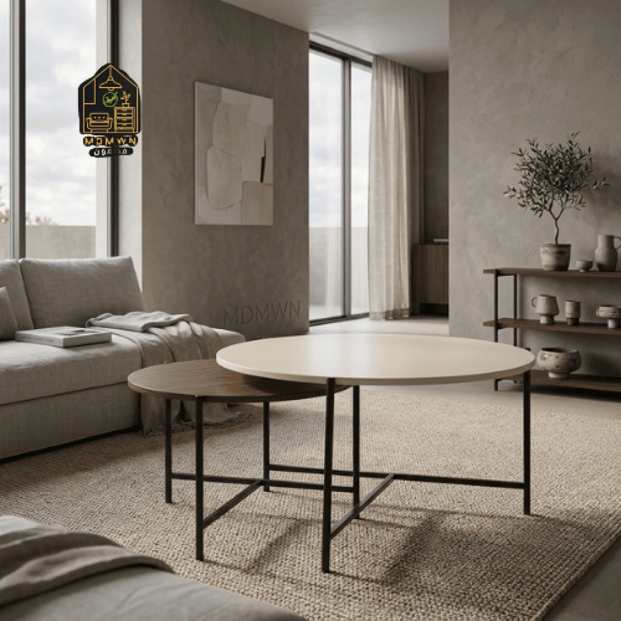 Modern 2-piece table set