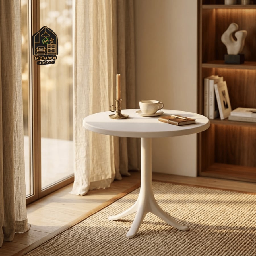 70cm round plastic table