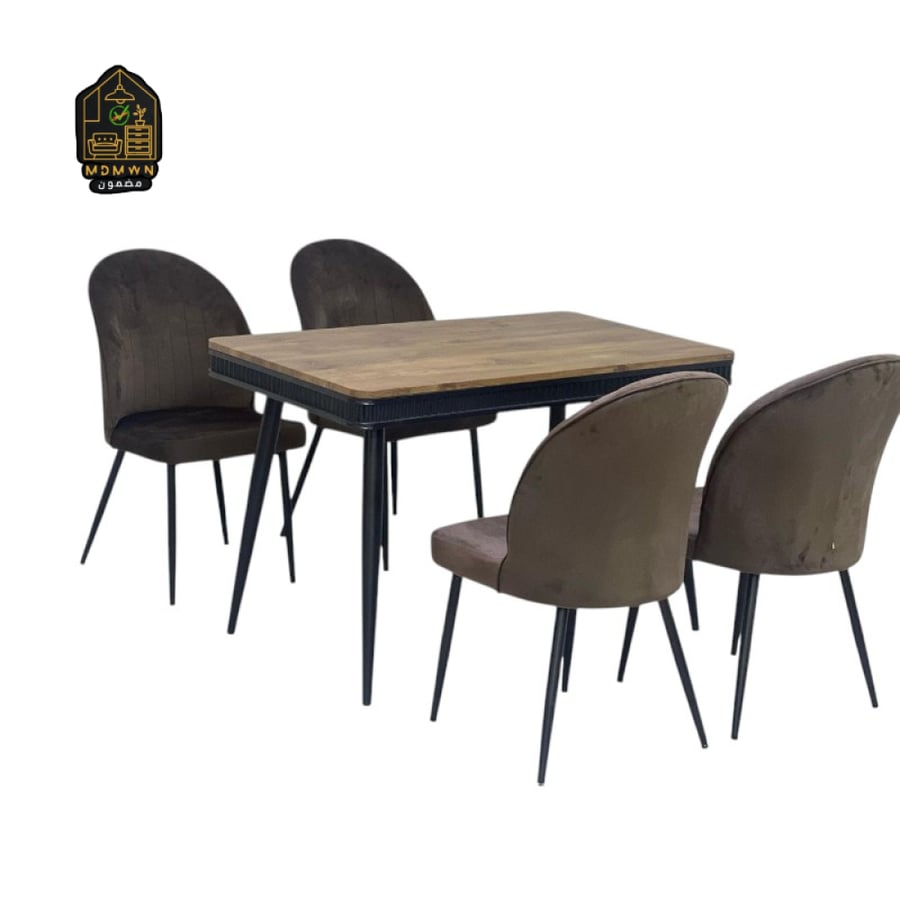 طقم طاولة طعام مع كراسي