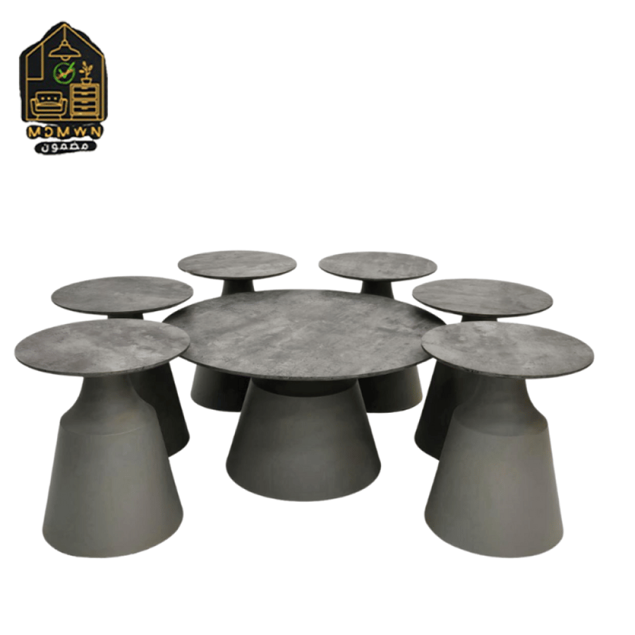 طقم طاولة شاهي 7 قطع