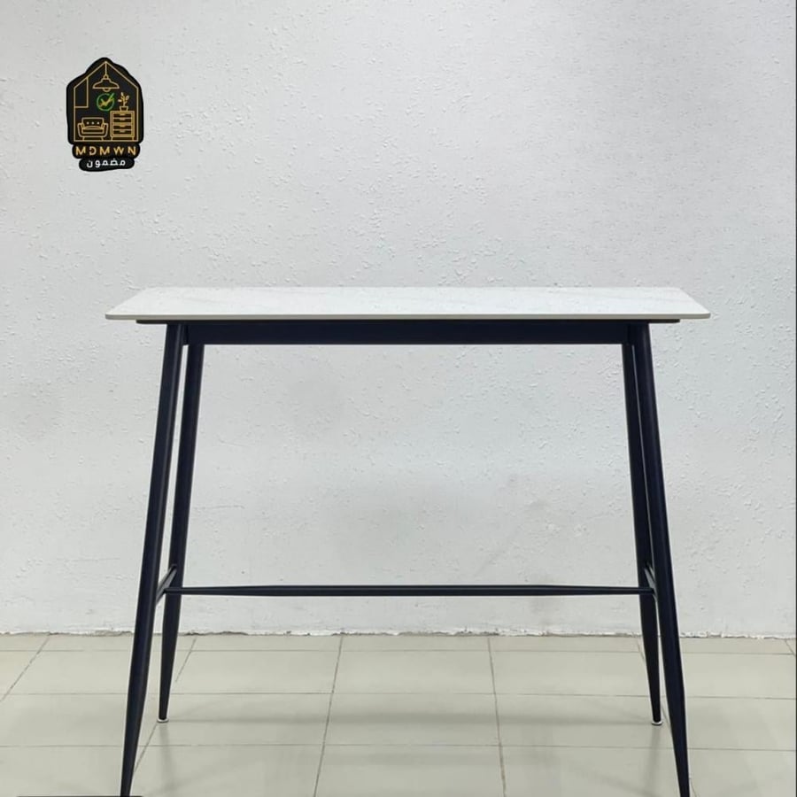 Porcelain buffet table with high quality wood