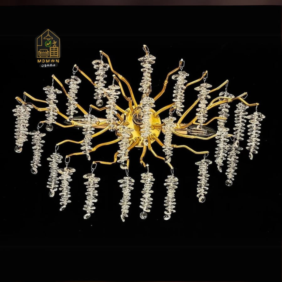 جداري عناقيد كريستال ميني
