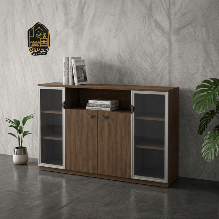 دولاب ملفات قصير 4 باب لونين