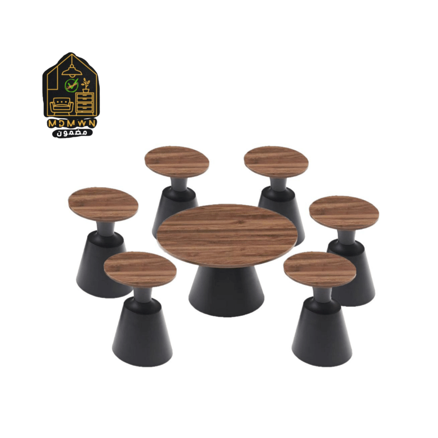 طقم شاي خشب مودرن