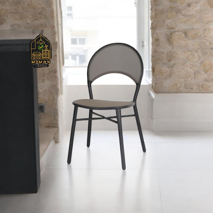 Modern semi-circular chair
