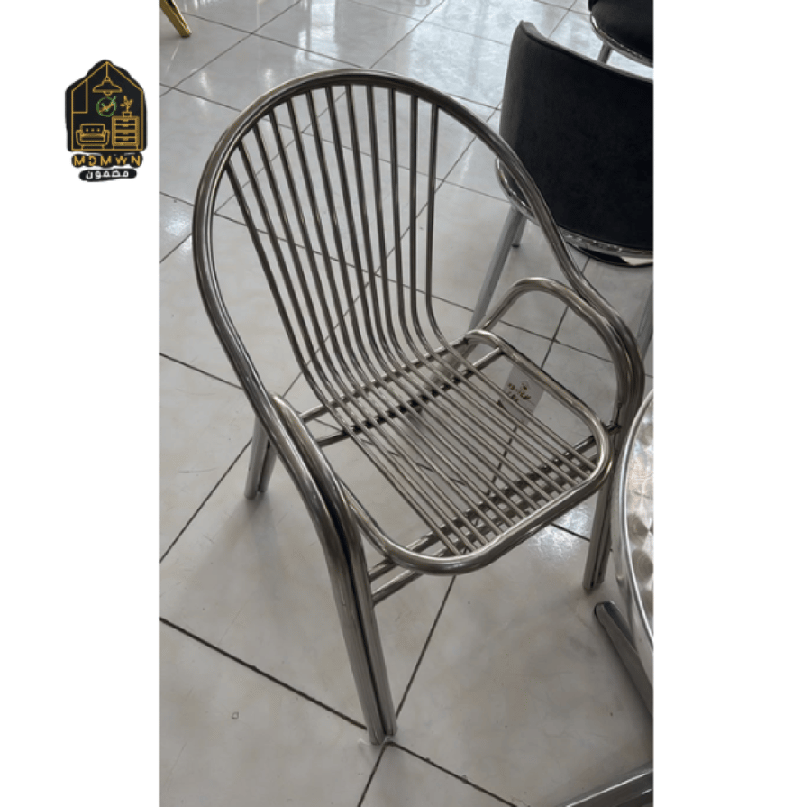 Modern steel iron chair