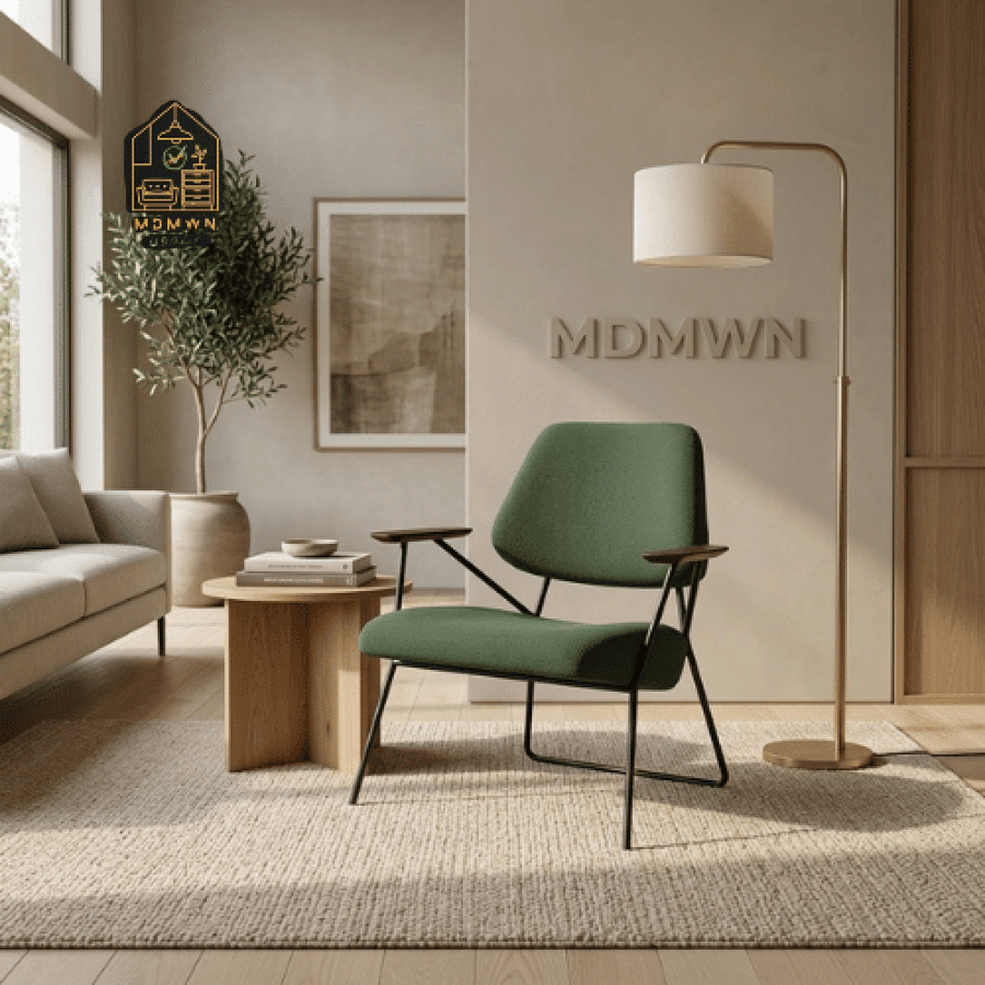 Luxurious chair with a modern design
