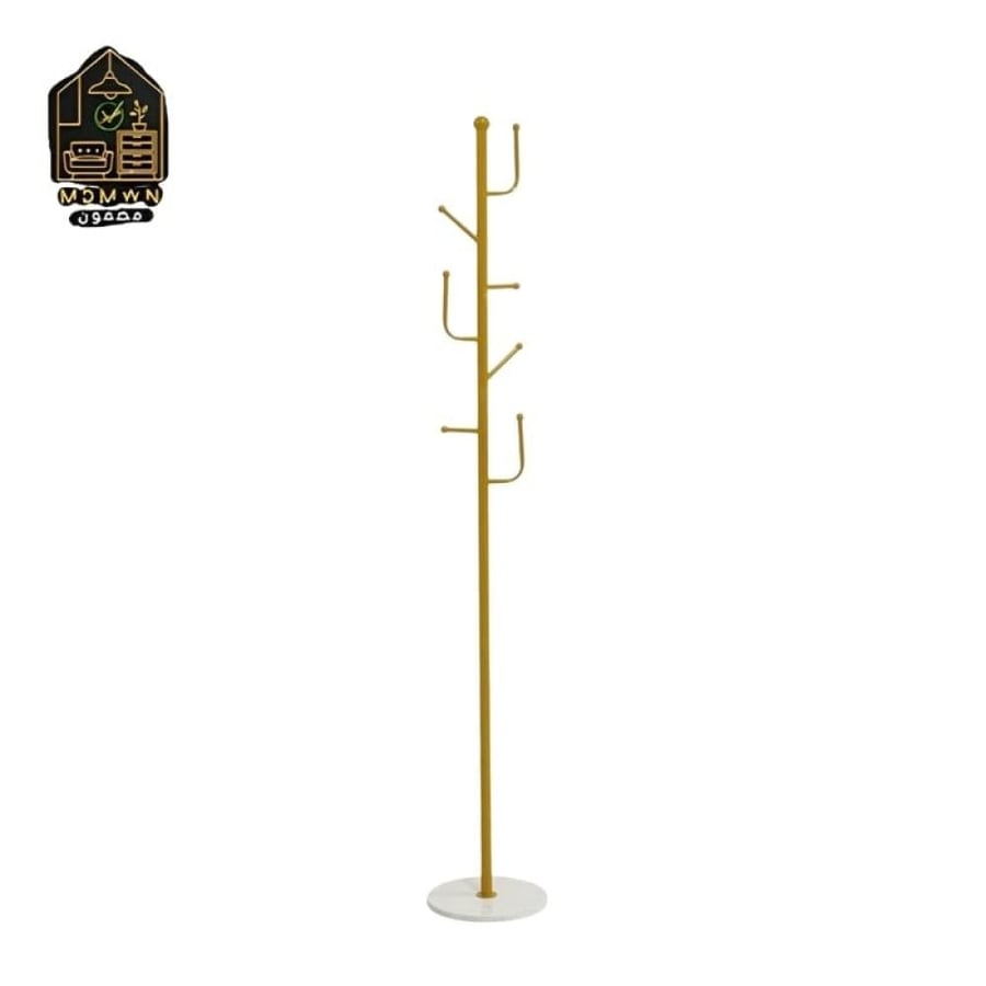 Elegant marble tiered clothing racks