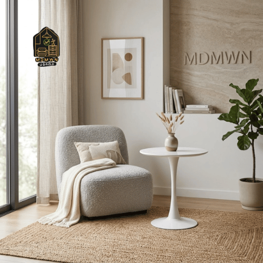 Modern wooden coffee table