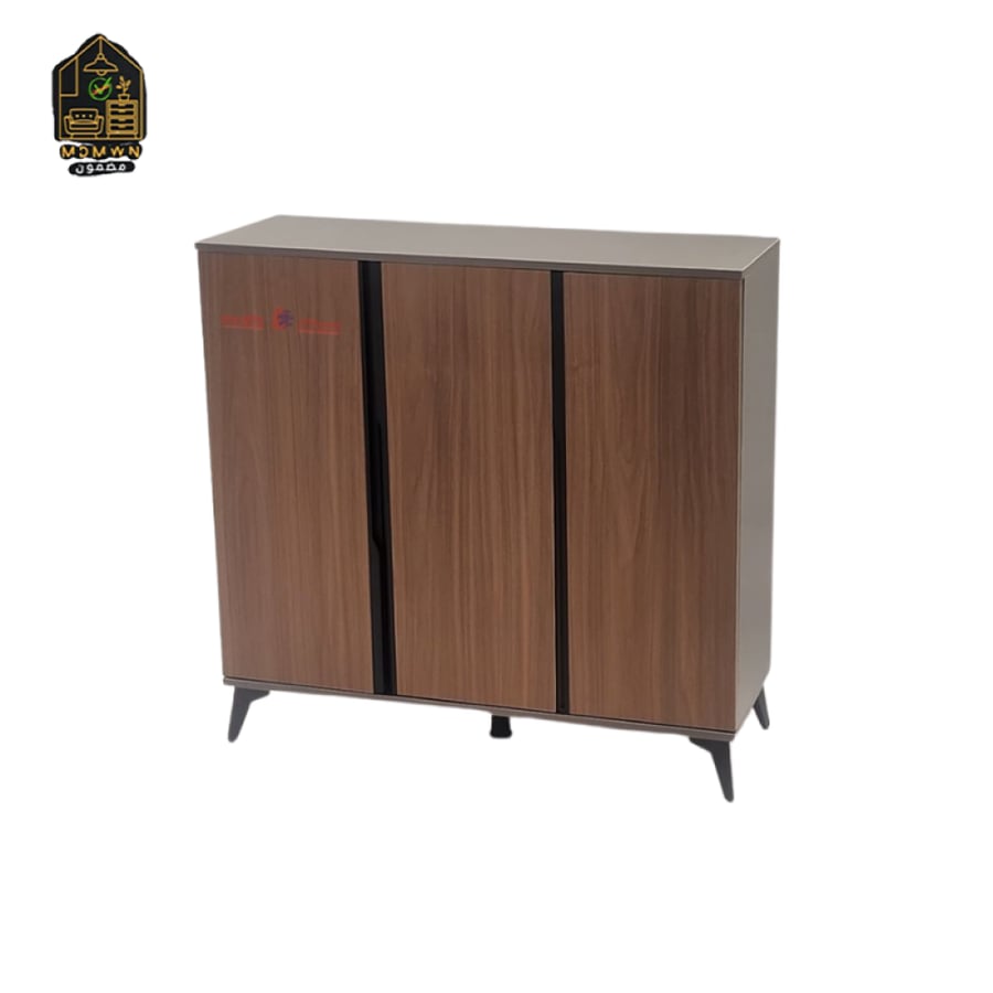 Stylish storage cabinet for entryways and rooms