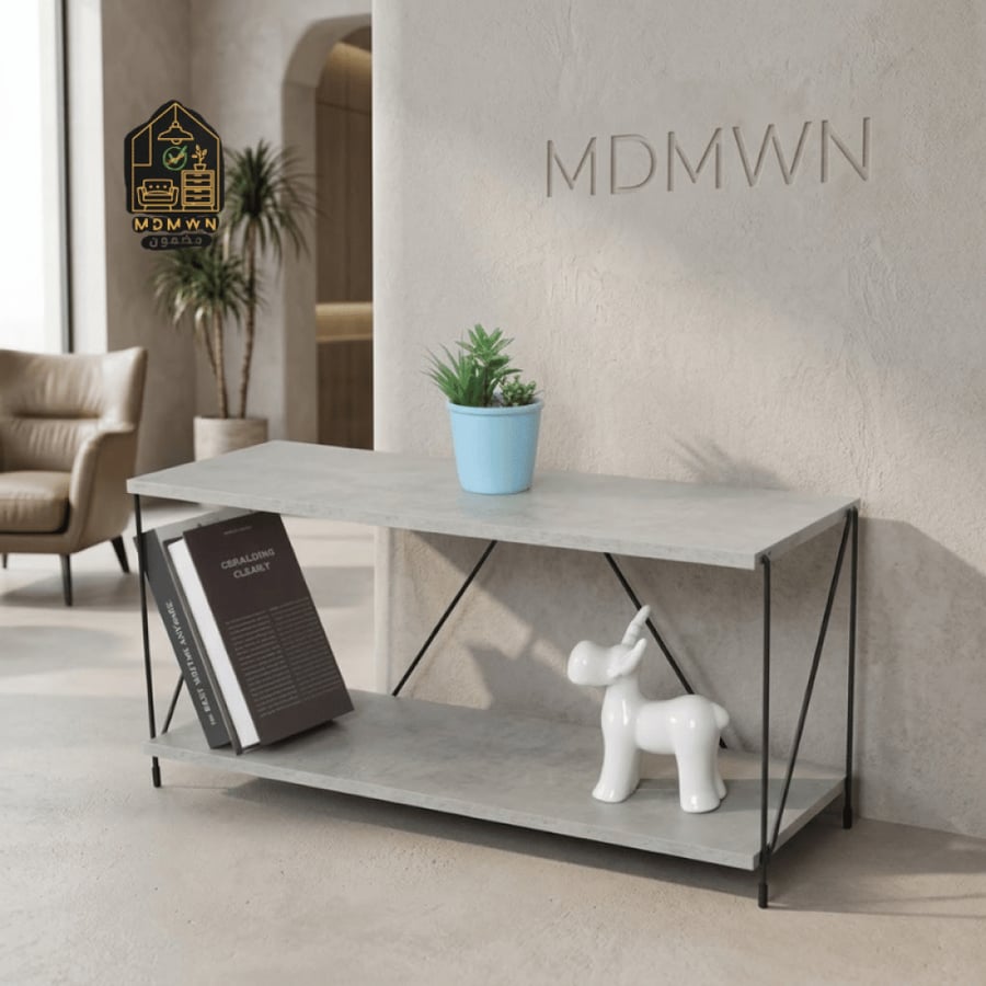 Stylishly designed shelving unit in various colors
