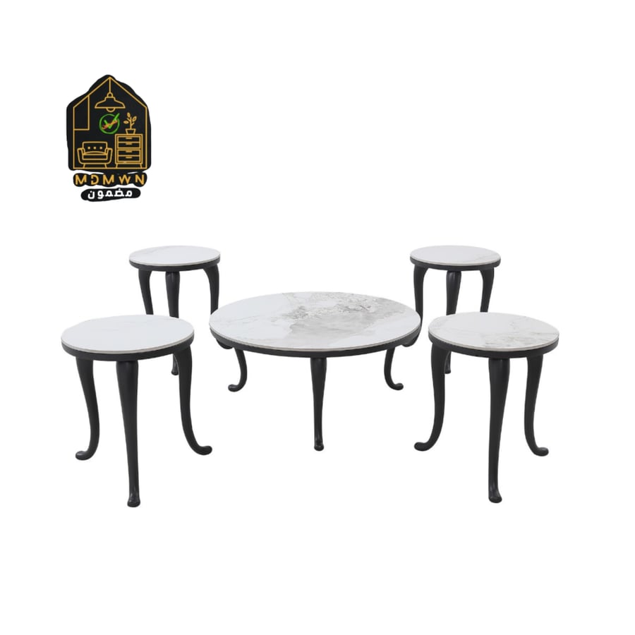 طقم طاولات شاي عصري