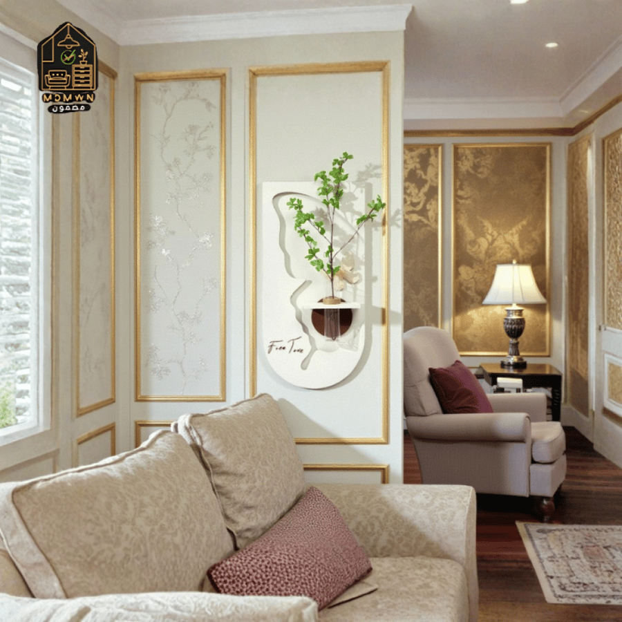 لوحة جدارية مع نباتات 80 سم
