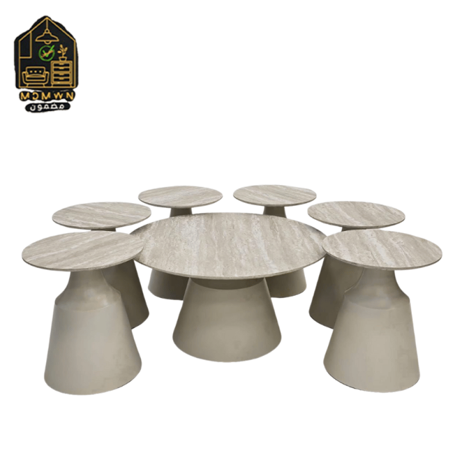 طقم طاولة شاهي 7 قطع