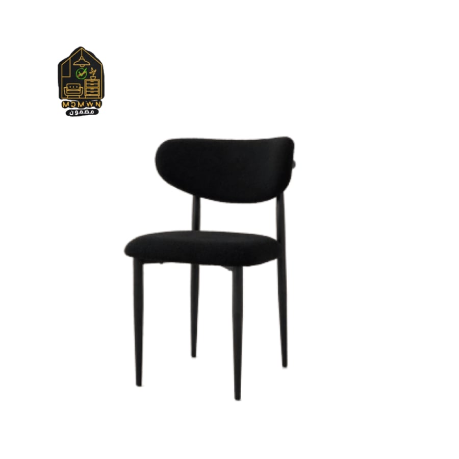 Modern single bouclé chair, various colors