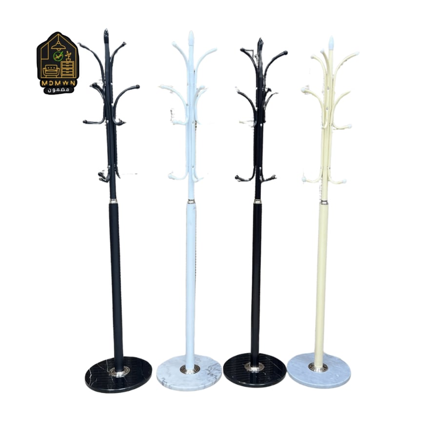 Rocket hanger with a luxurious marble base