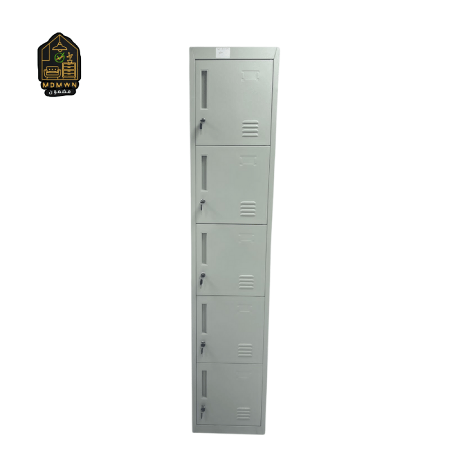 Small 5-door storage cabinet