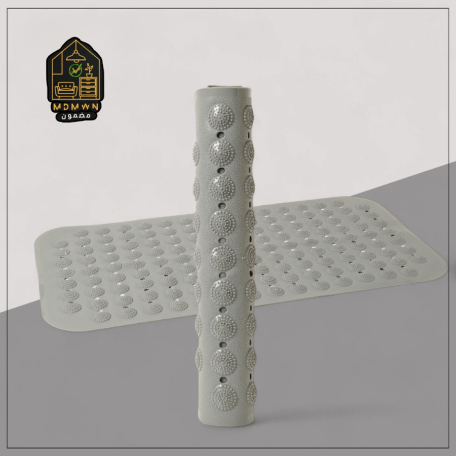 Grey Anti-Slip Bath Mat