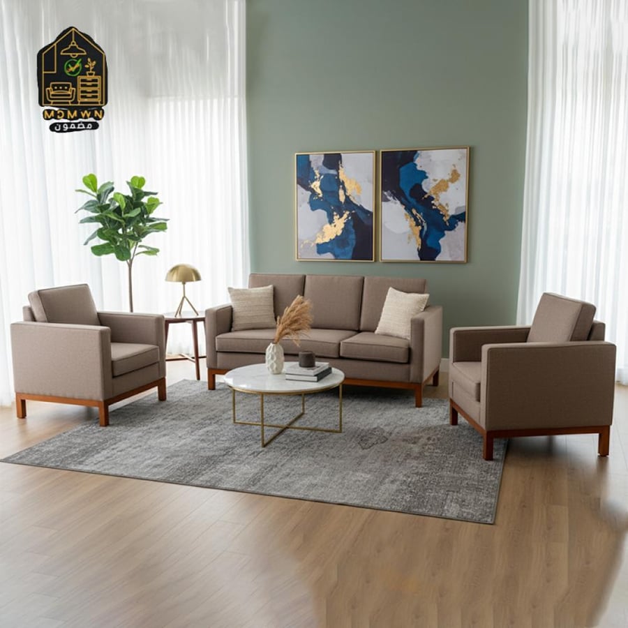 Modern linen sofas