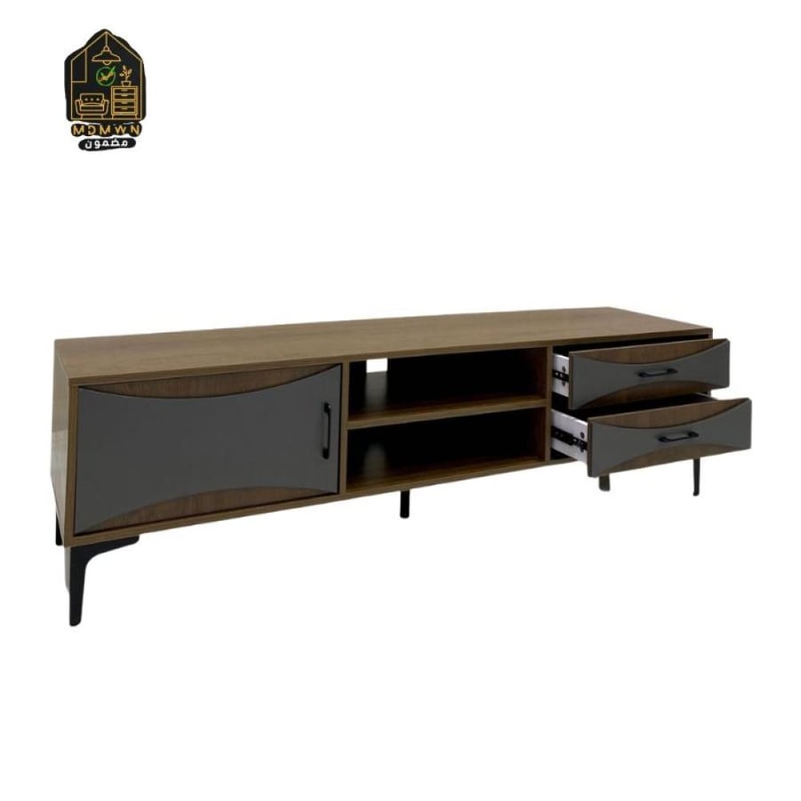Wooden plasma table with elegant design in multiple colors