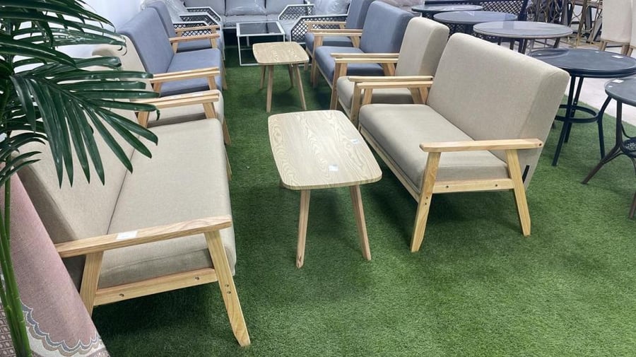 Comfortable outdoor seating sofa set